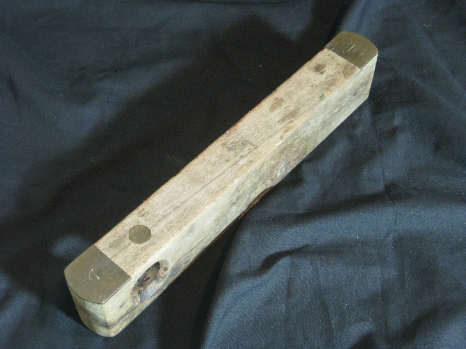 J. Rabone & Sons Ltd Brass and Wood spirit level c 1900’s