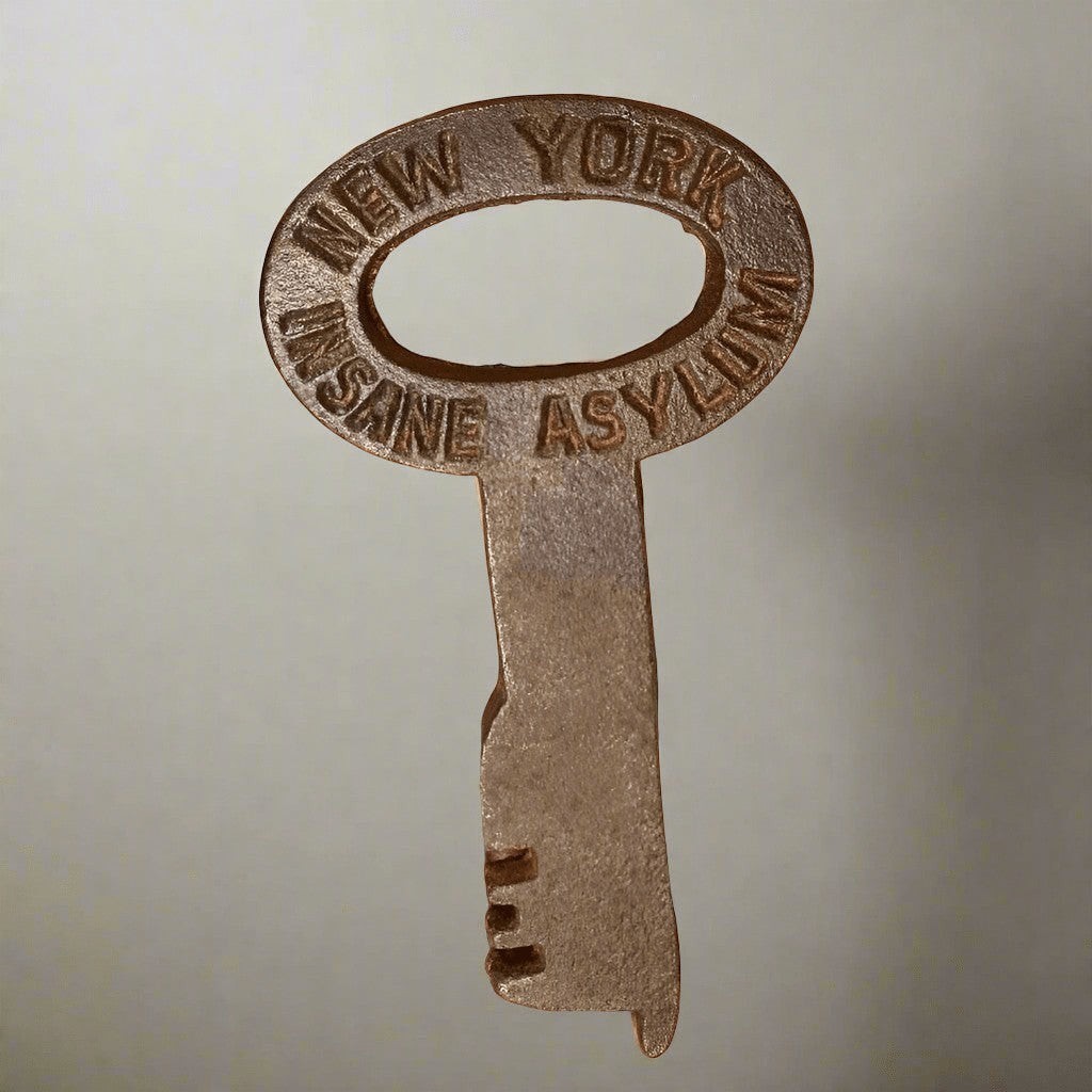 New York Insane Asylum Cast Iron 5-Key Set (3.5″ Long)