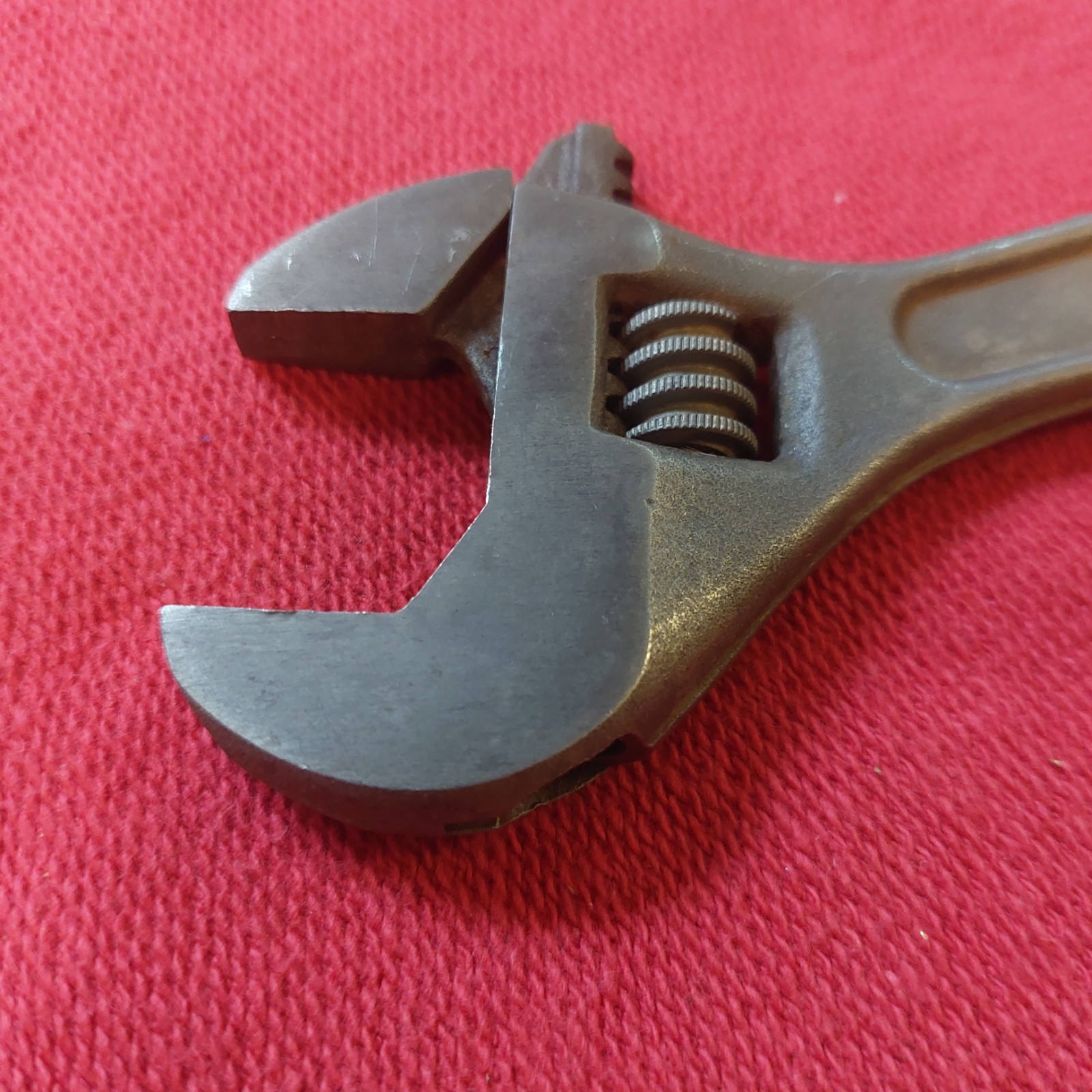Rare Vintage Sparta 8” Heavy Duty Adjustable Crescent Wrench A-308 Made in USA