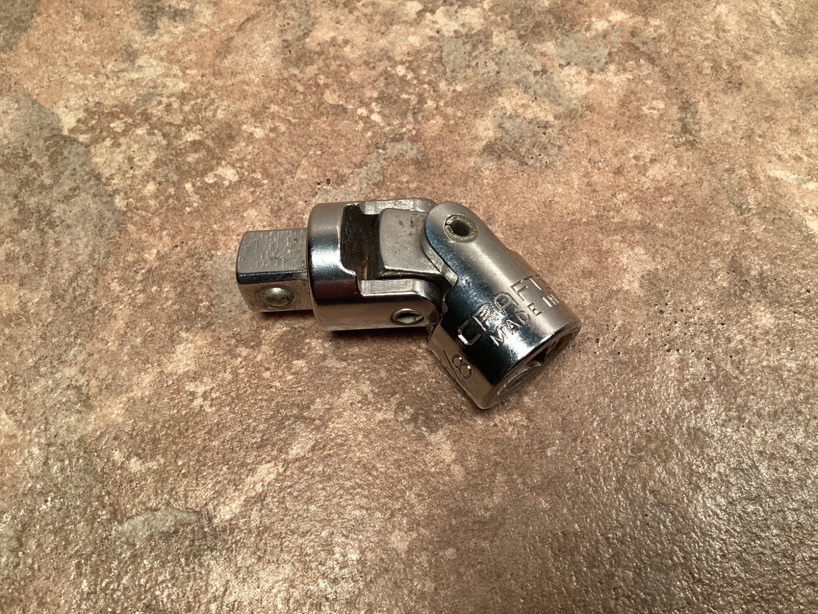 Vintage Craftsman Universal Joint Flex Swivel Socket 4435 NOS SAE 3/8″ Drive USA