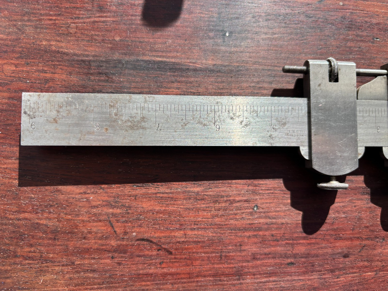 DARLING, BROWN , & SHARPE VERNIER HEIGHT GAUGE 10-1/2″ LONG