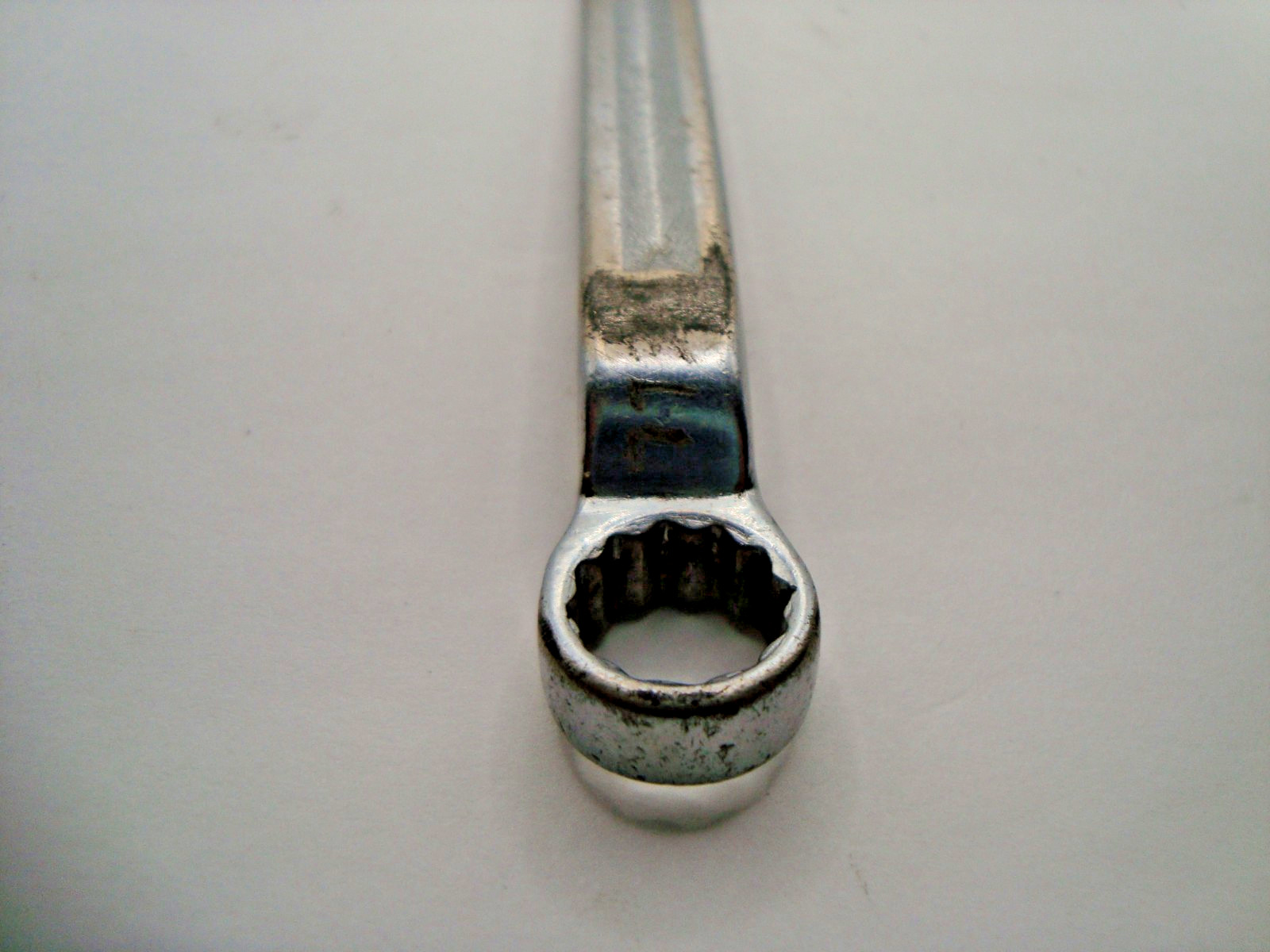 SNAP ON XV1214 3/8″ x 7/16″ OFFSET BOX END WRENCH / 12 POINT / 7-3/4″ LONG / USA