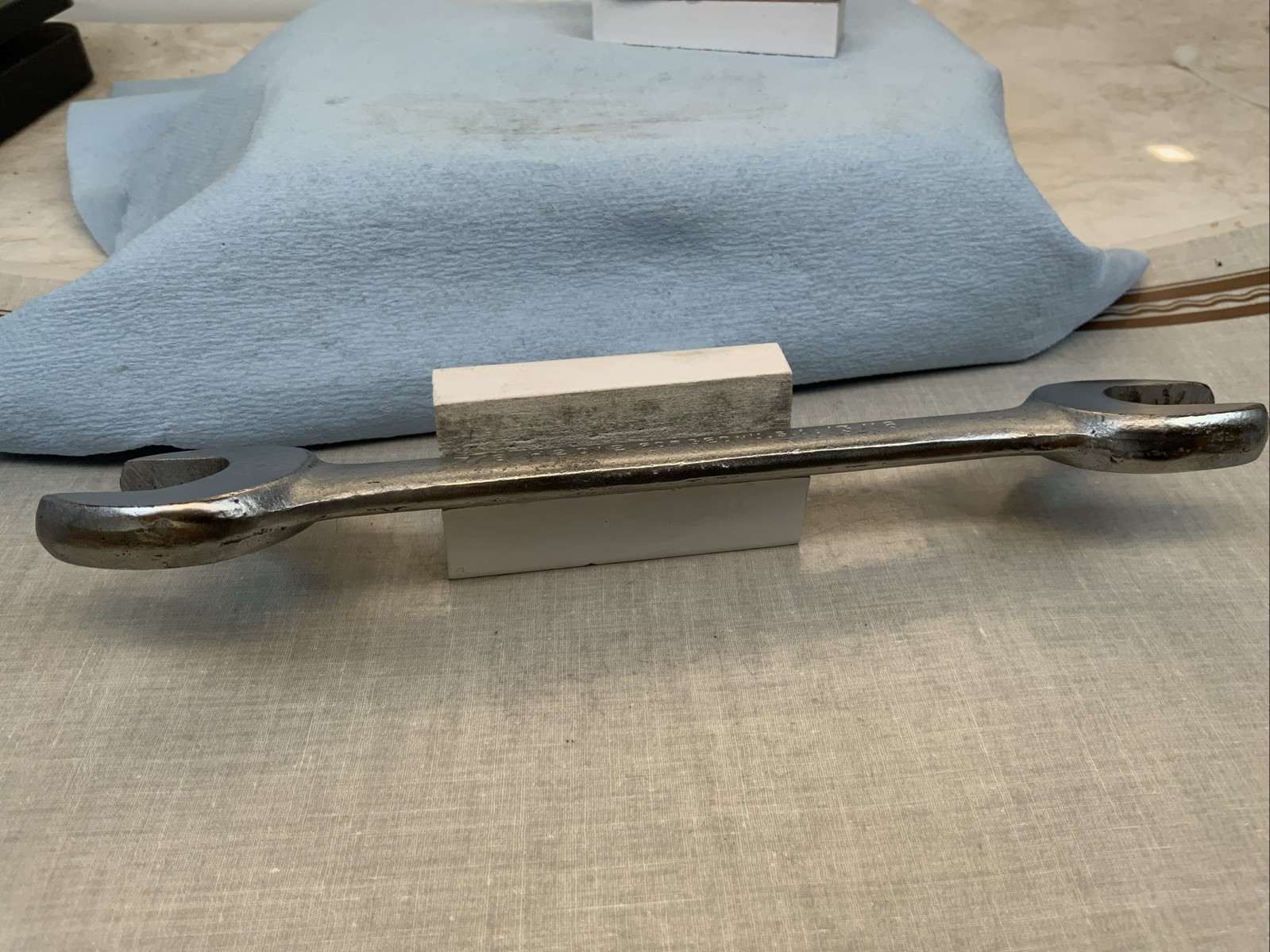 Wizard H2012 7/8in. X 13/16in. Hi-Torque Open End Wrench, USA Made