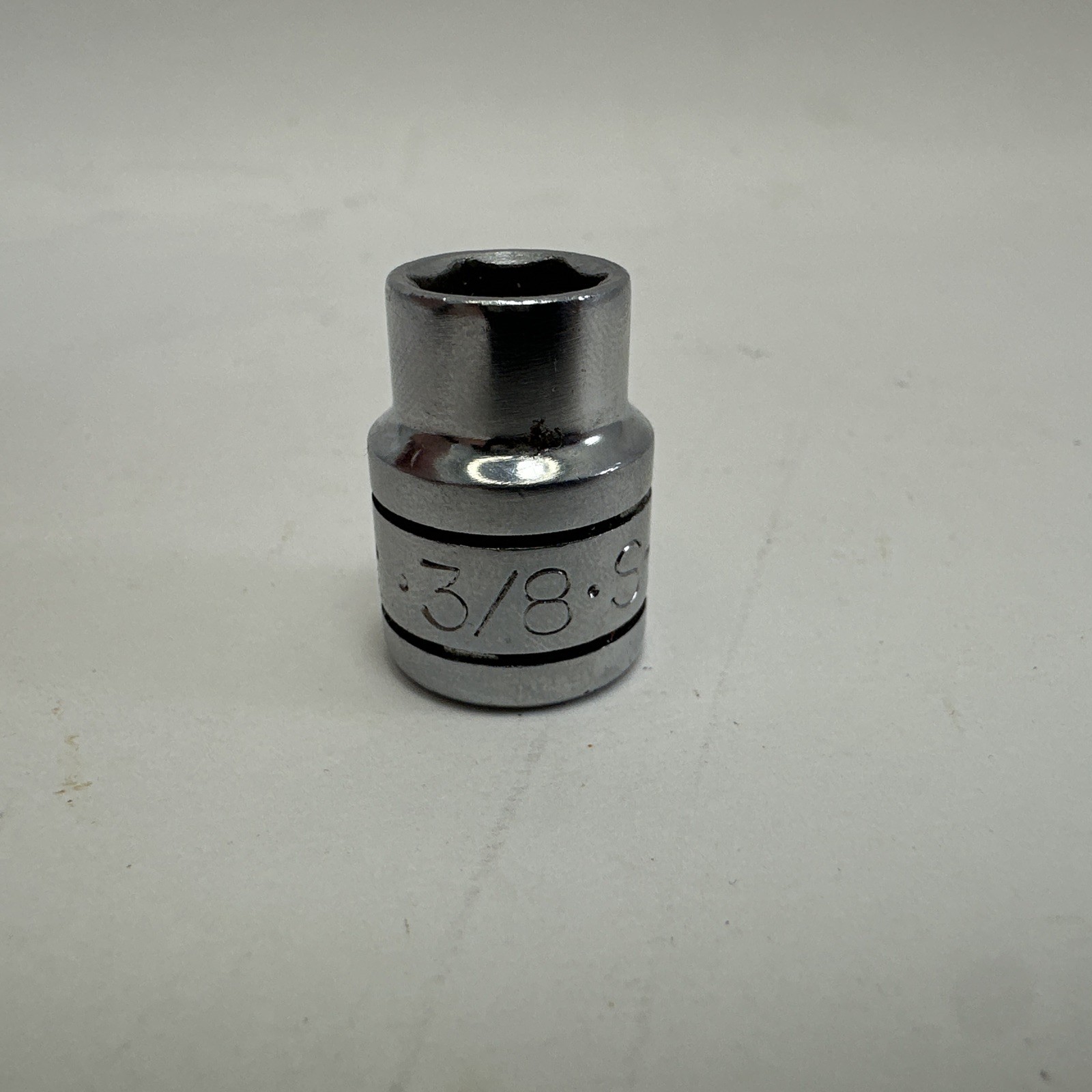 Vintage S-K TOOL SK 3/8″ Drive 6-Pt Standard 3/8″ SAE Socket # 45112 Made In USA
