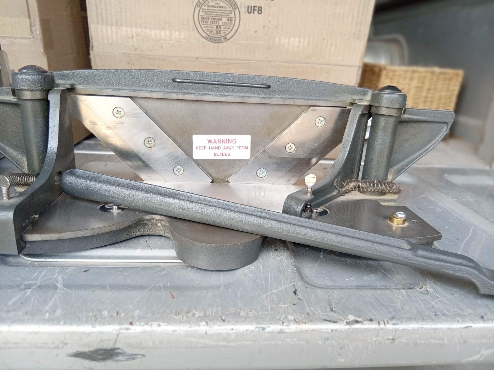 Cast Iron Miter Trimmer Micro Fine Slices Picture Framing Perfect Miter Cuts