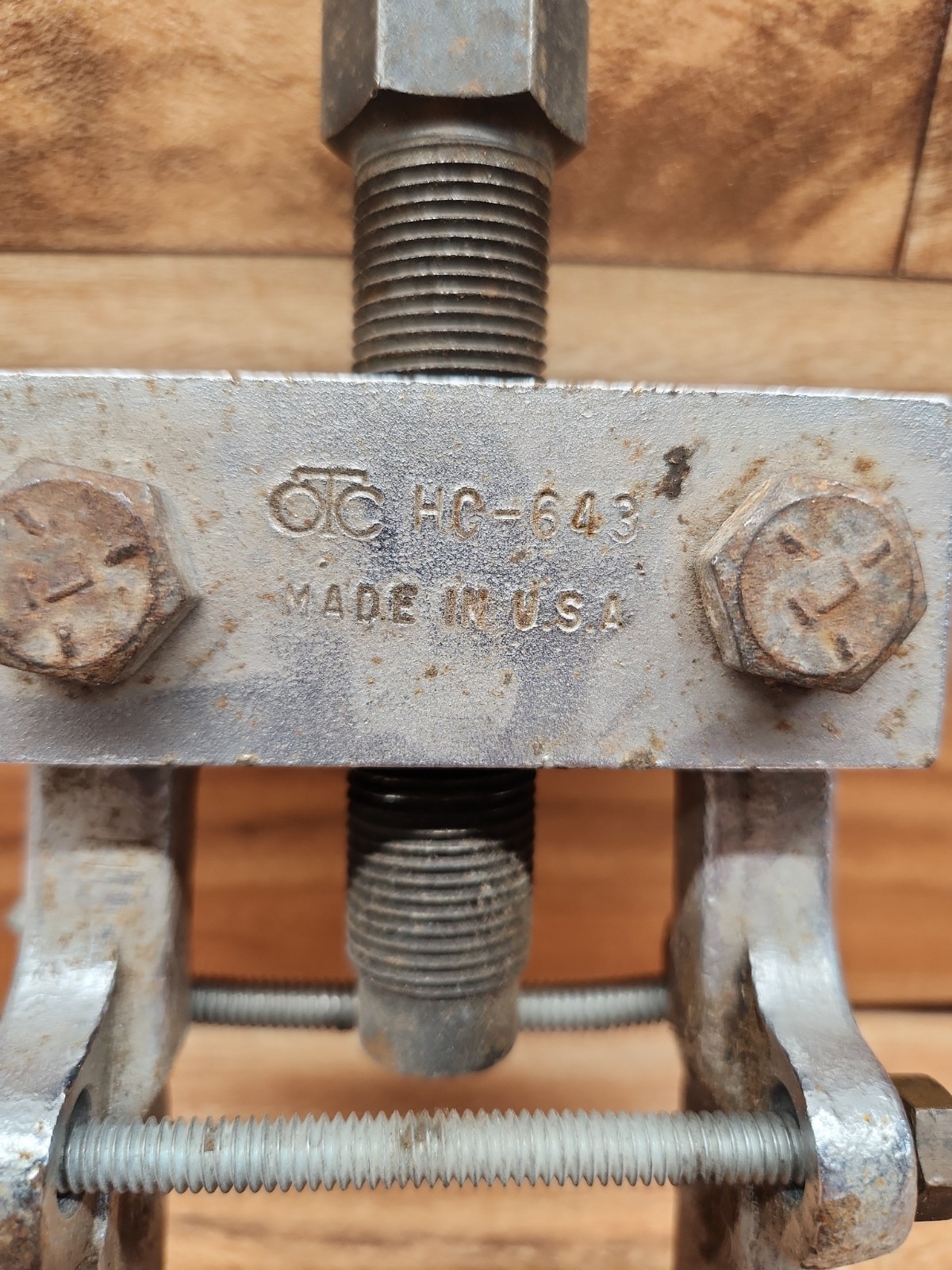 VINTAGE OTC HC-643 2 JAW HEAVY DUTY PULLER REMOVAL TOOLS PITMAN ARM – USA