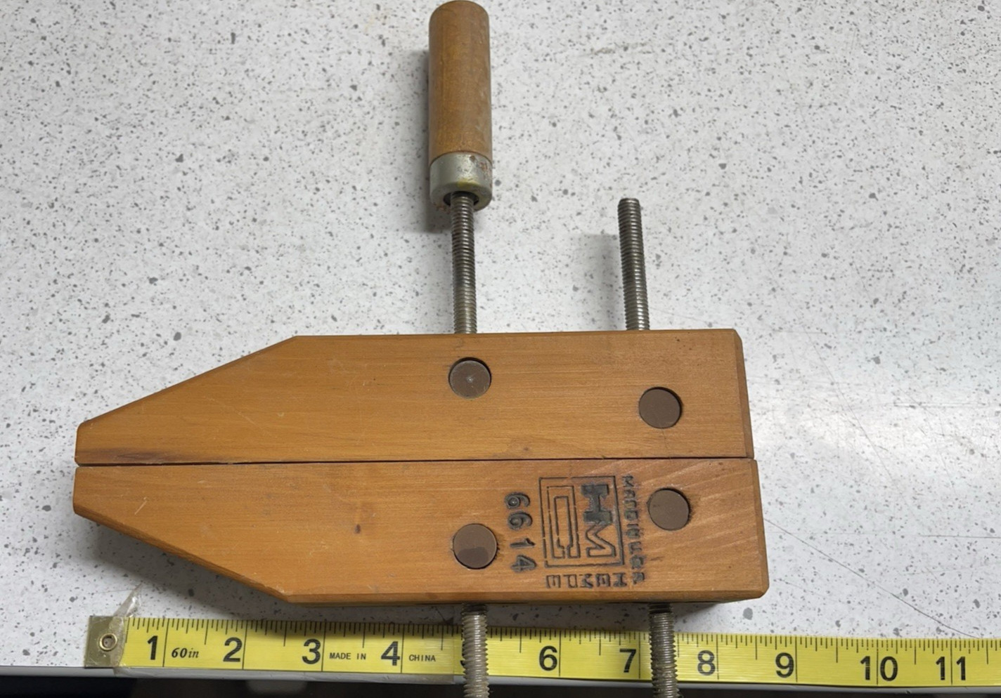 8″ HEMPE HMC Wooden Hand Screw Woodworking Tool 6614