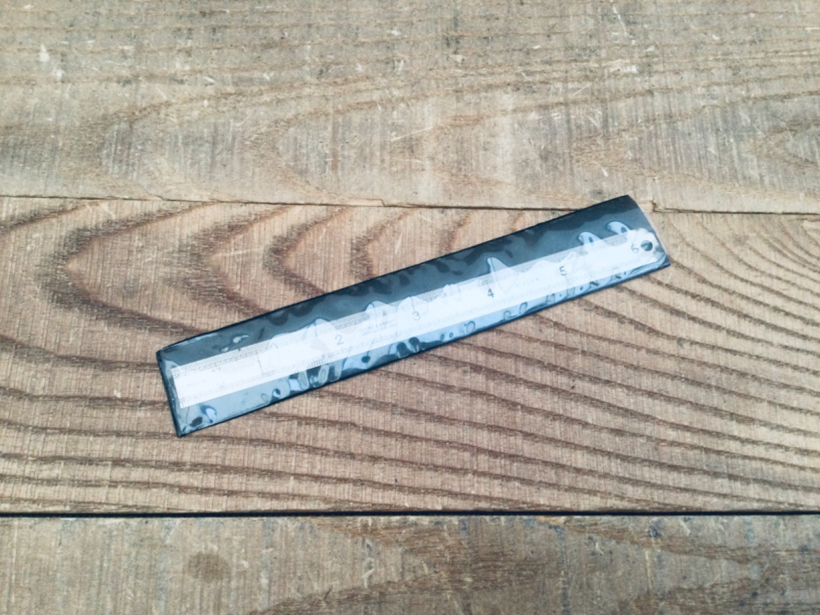 Moore & Wright No.423A 6” Imperial Precision Steel Rule & Protective Sleeve