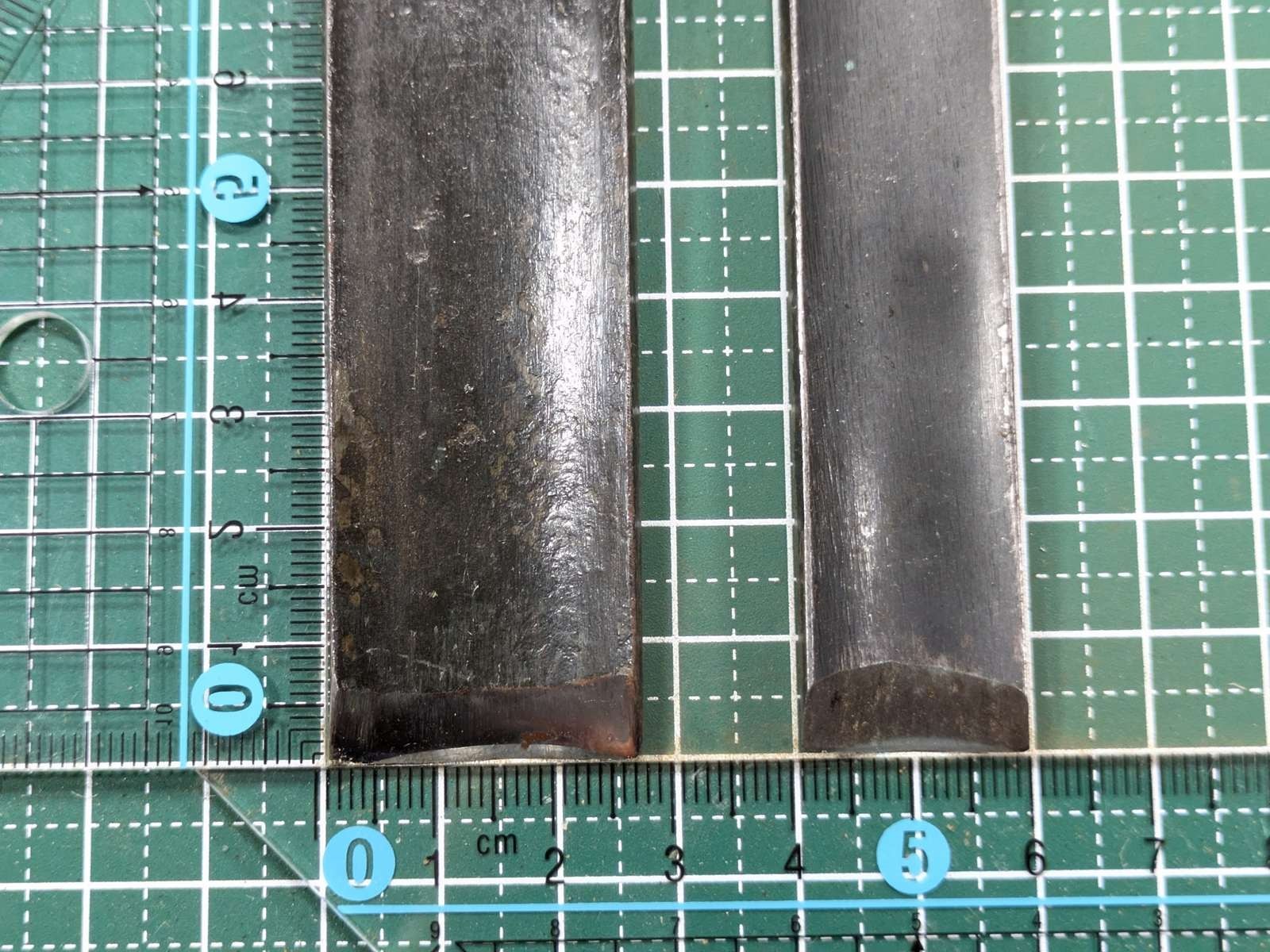 Japanese vintage chisel Tsuki (Kote) Nomi Japan Signed Vintage 26.19mm KH381