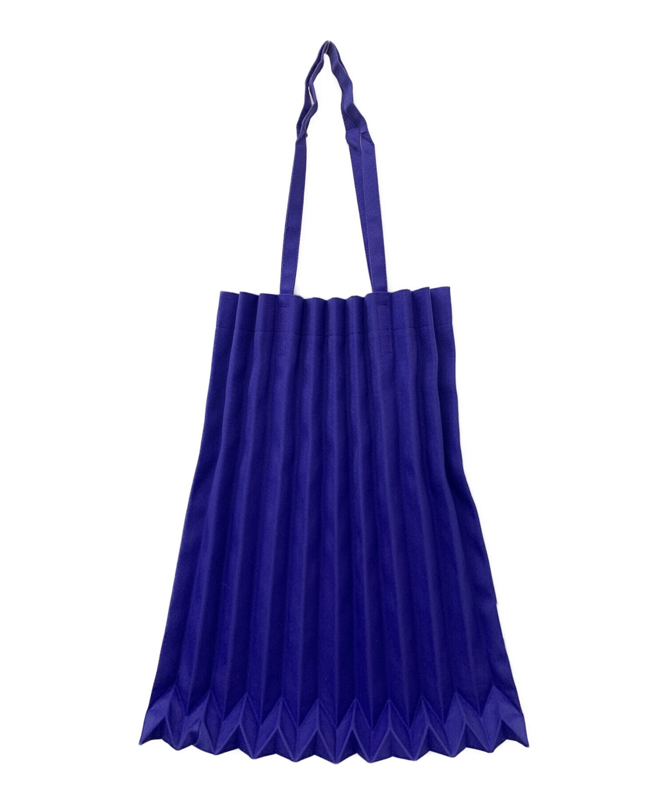 me ISSEY MIYAKE Trunk Pleats Bag MI03AG263 Blue Used Women’s Handbag