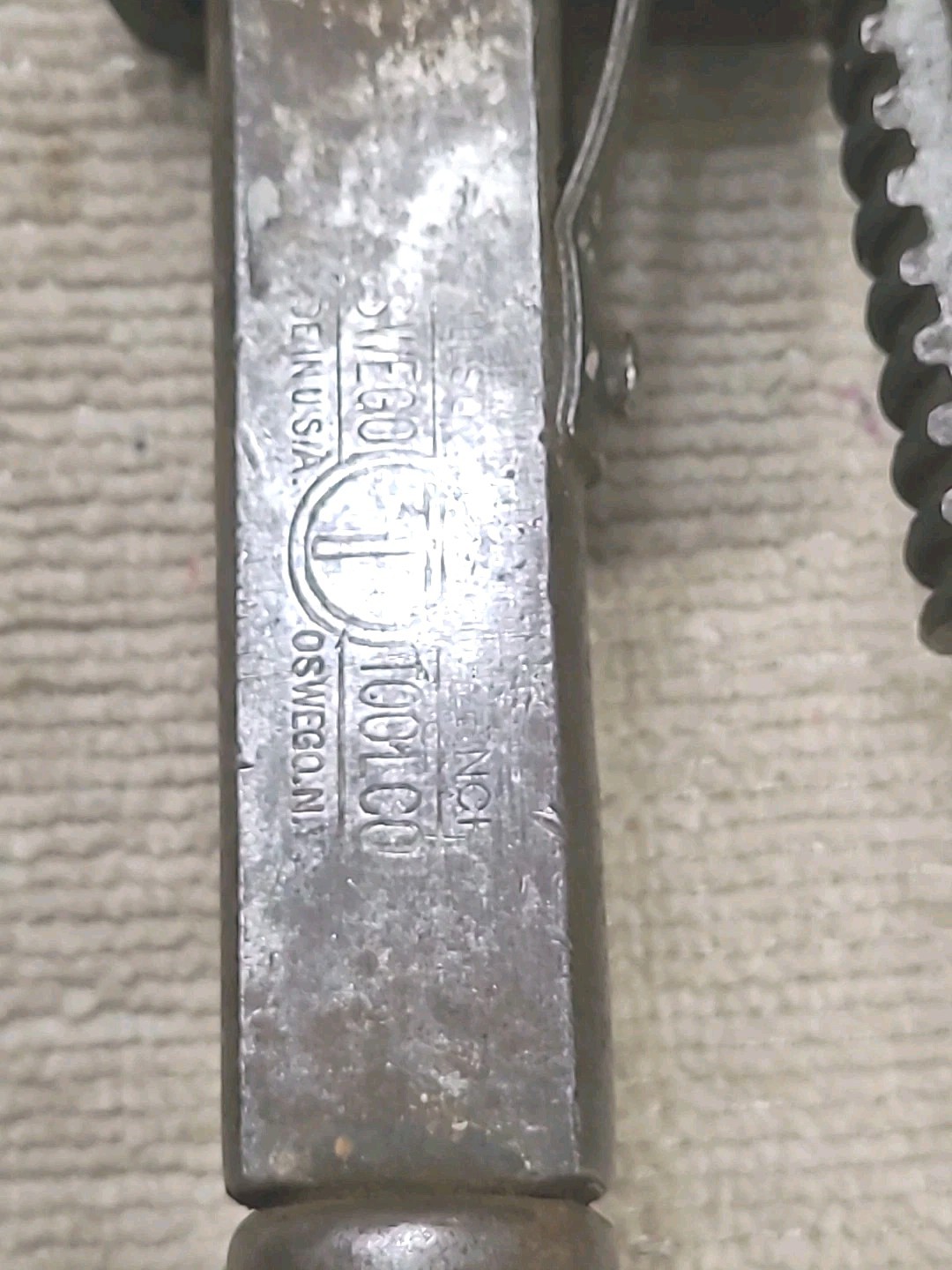 Antique Stillson Oswego Tool Co & J.P.DANIELSON Adjustable Pipe WRENCHES