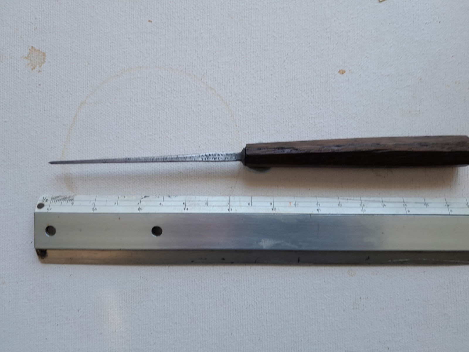 Antique S.J. Addis Sheffield 4 mm (1/8″) No. 3 sweep Carving tool 10 Prize Medal