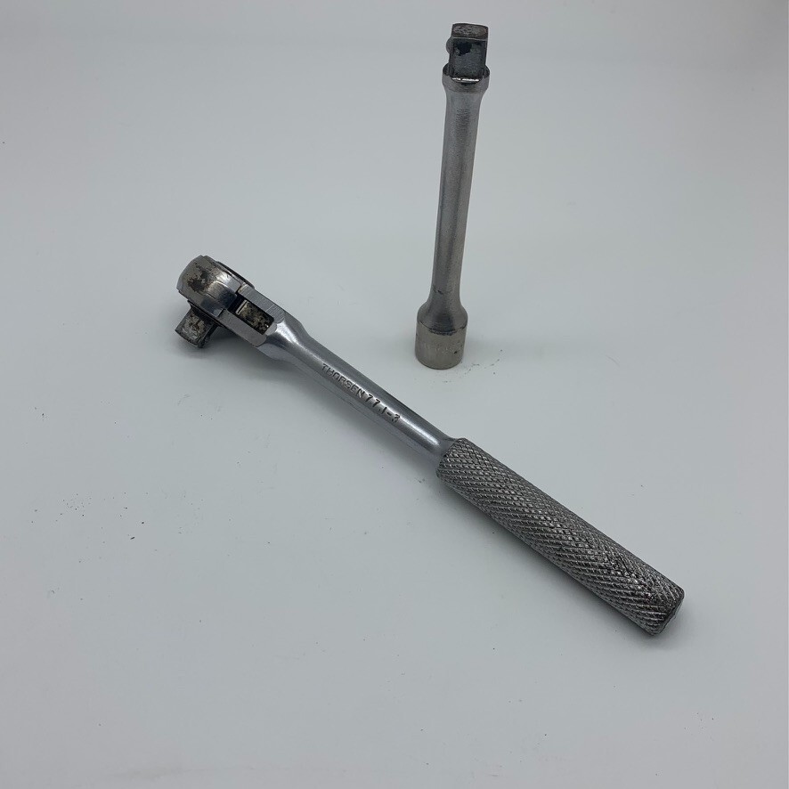 Vintage Thorsen No.77J 3/8″ Drive Ratchet With Extension