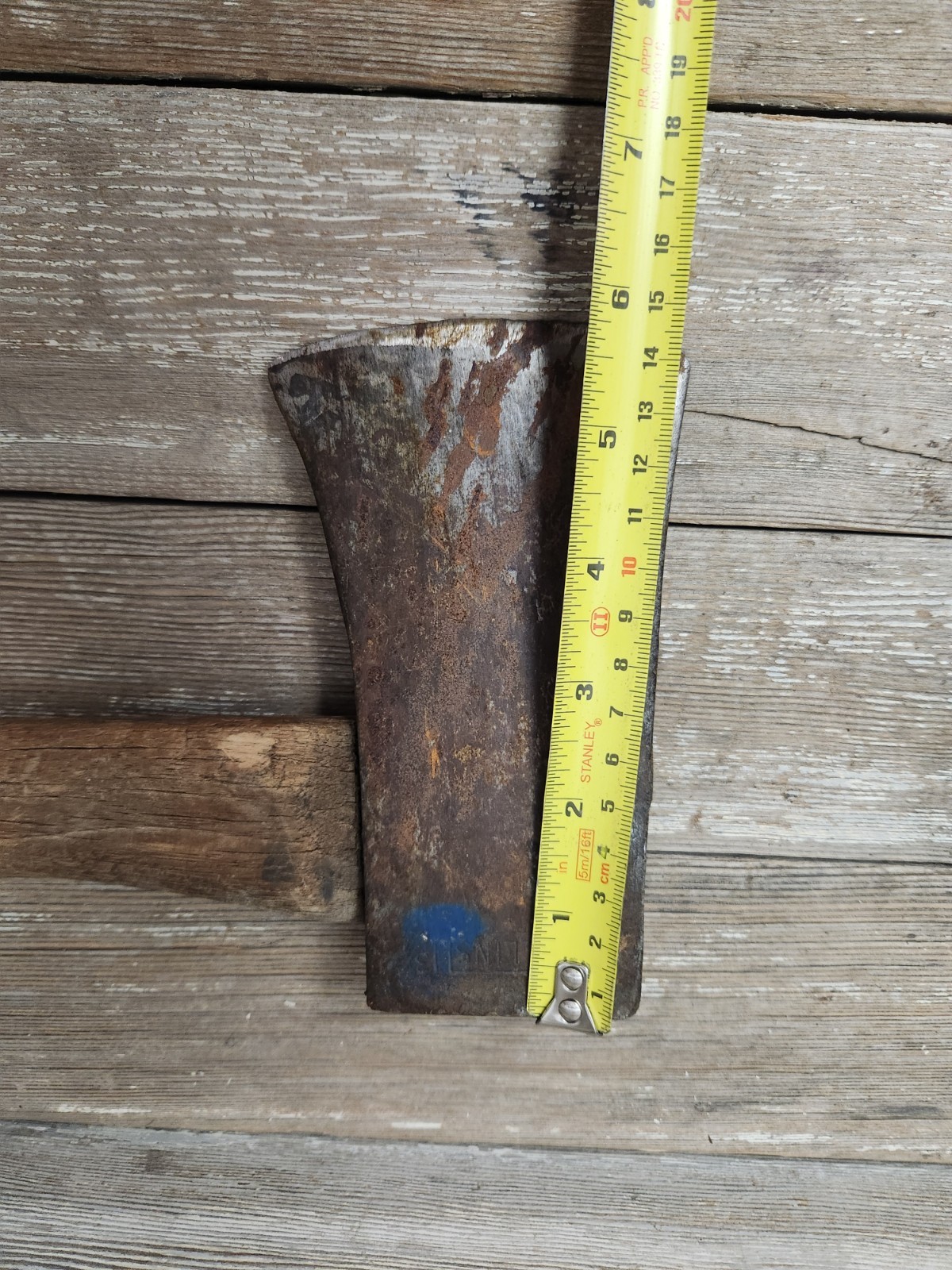 Vintage Collins Single Axe Hatchet Camp Axe 1-3/4 lbs. With Original Handle