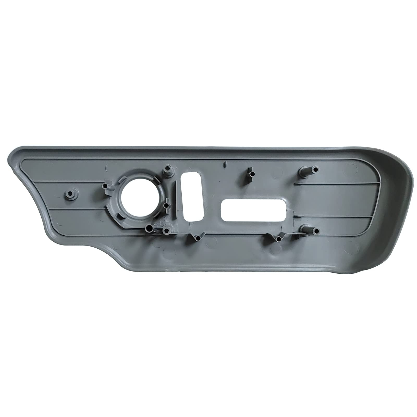 KYYET Fits For 2003-2007 Chevrolet GMC Gray Front Gray-Driver side, Grey
