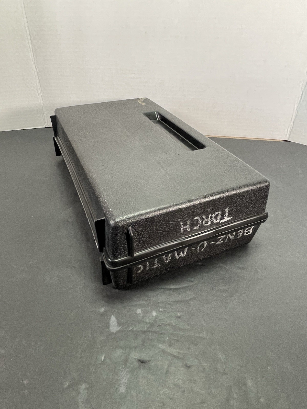 Benz O Matic Torch In Original Hard Case Has Original Home Depot Sticker ￼