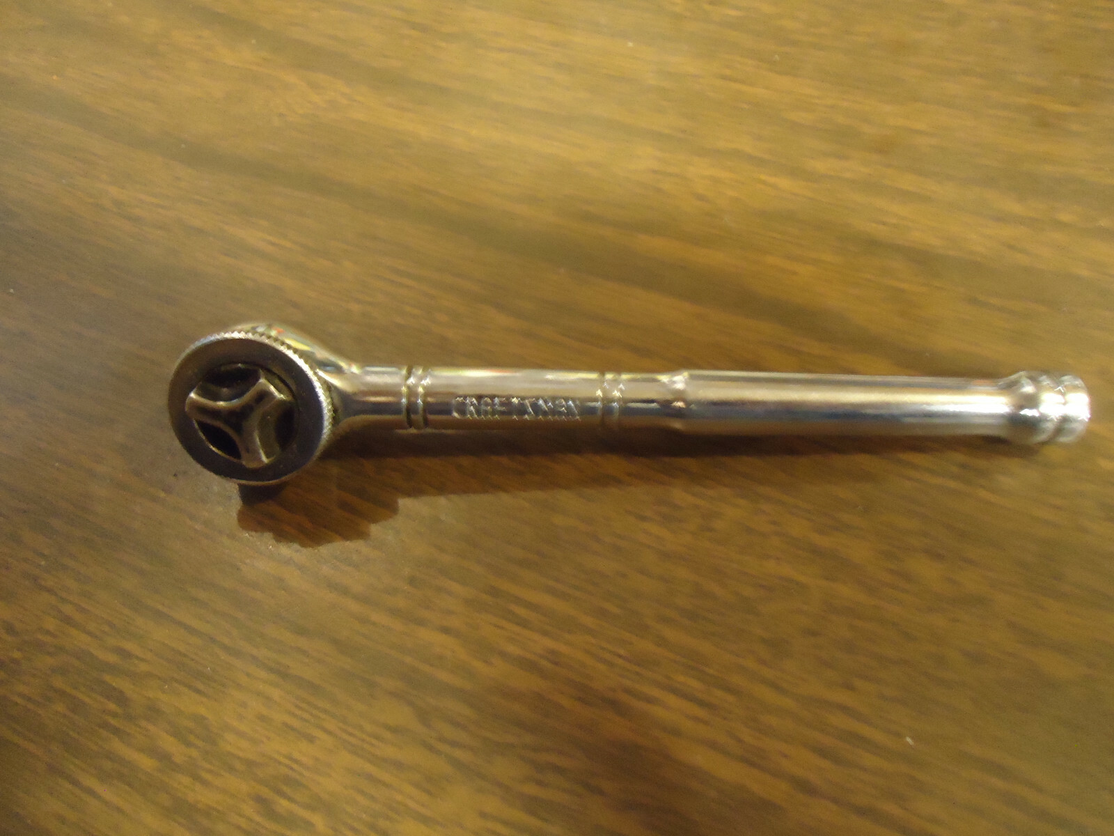 Nice! CRAFTSMAN Vintage 9 43795 Thumb Wheel 1/4 Drive RATCHET WRENCH