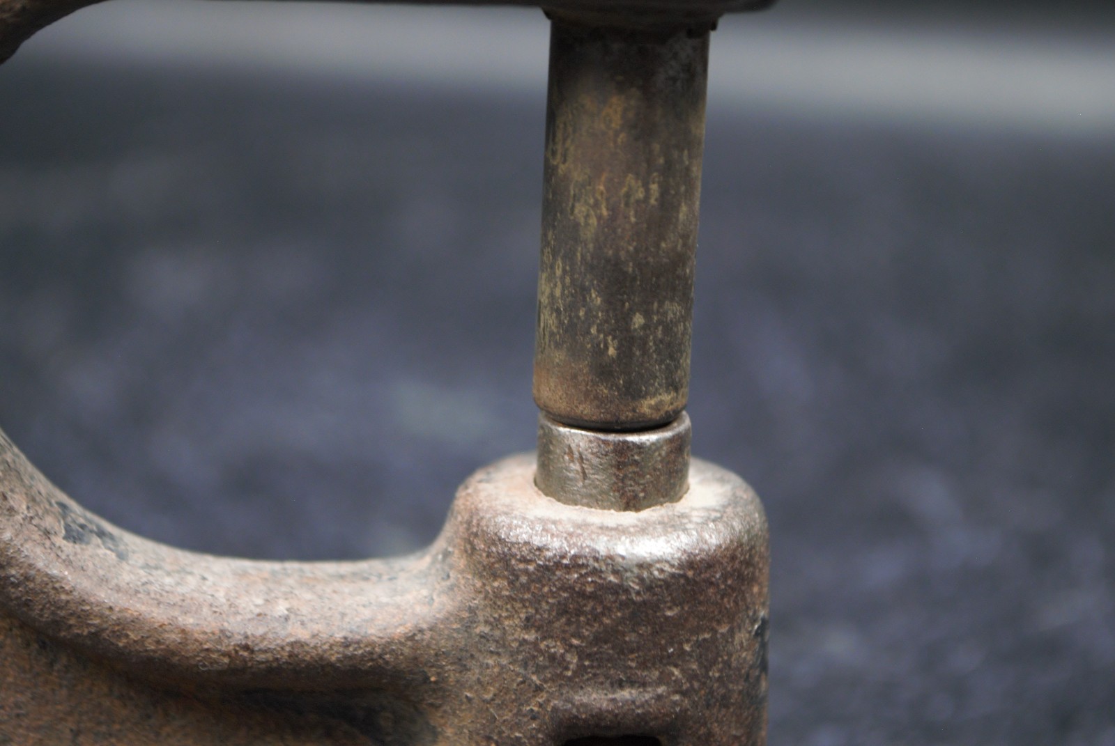 Vintage REX Tool #27 brake rivet cast iron press tool PAT OCT 9 1900