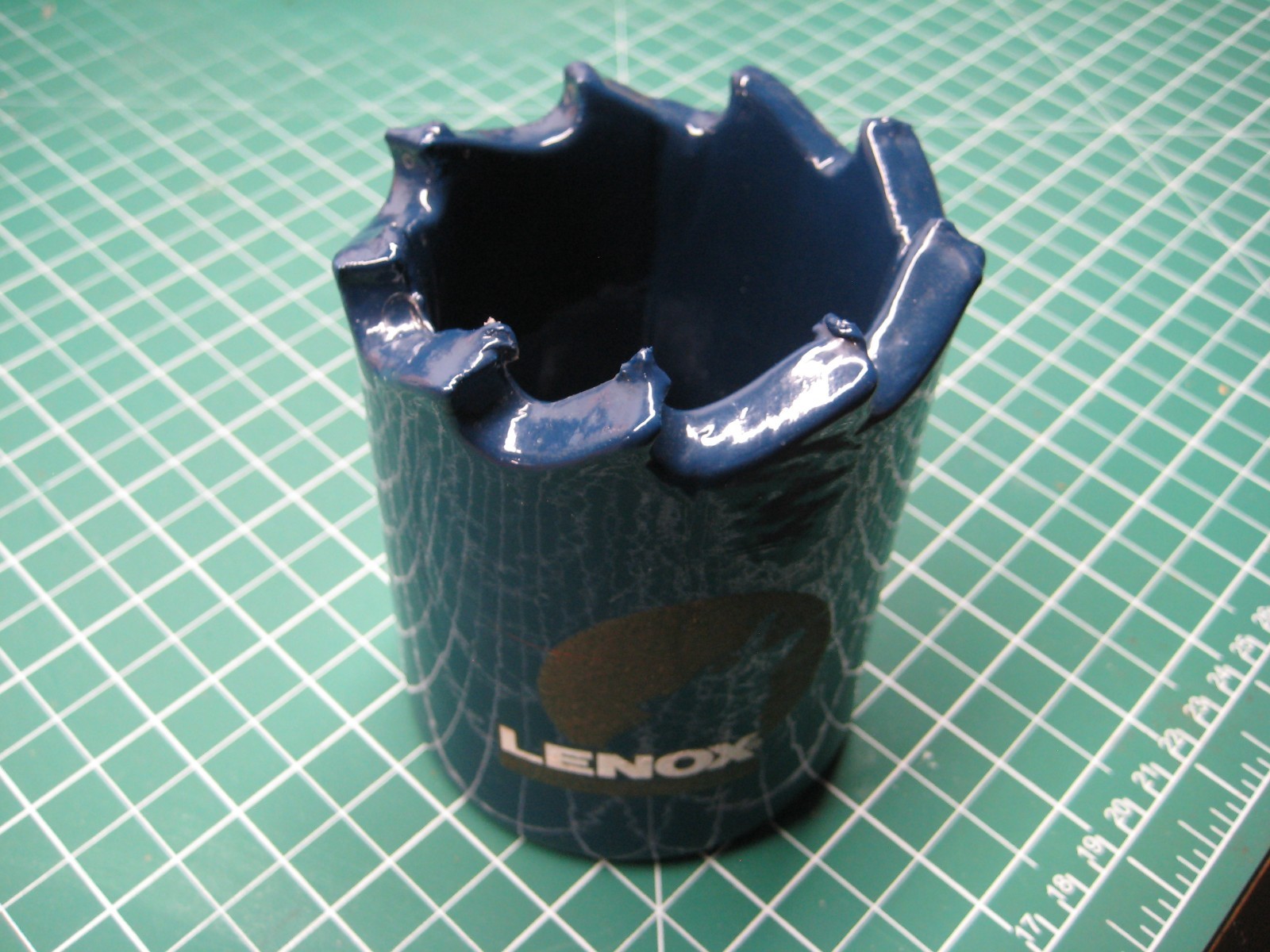 Lenox Hole Saw Beer Can Koozie Cooler