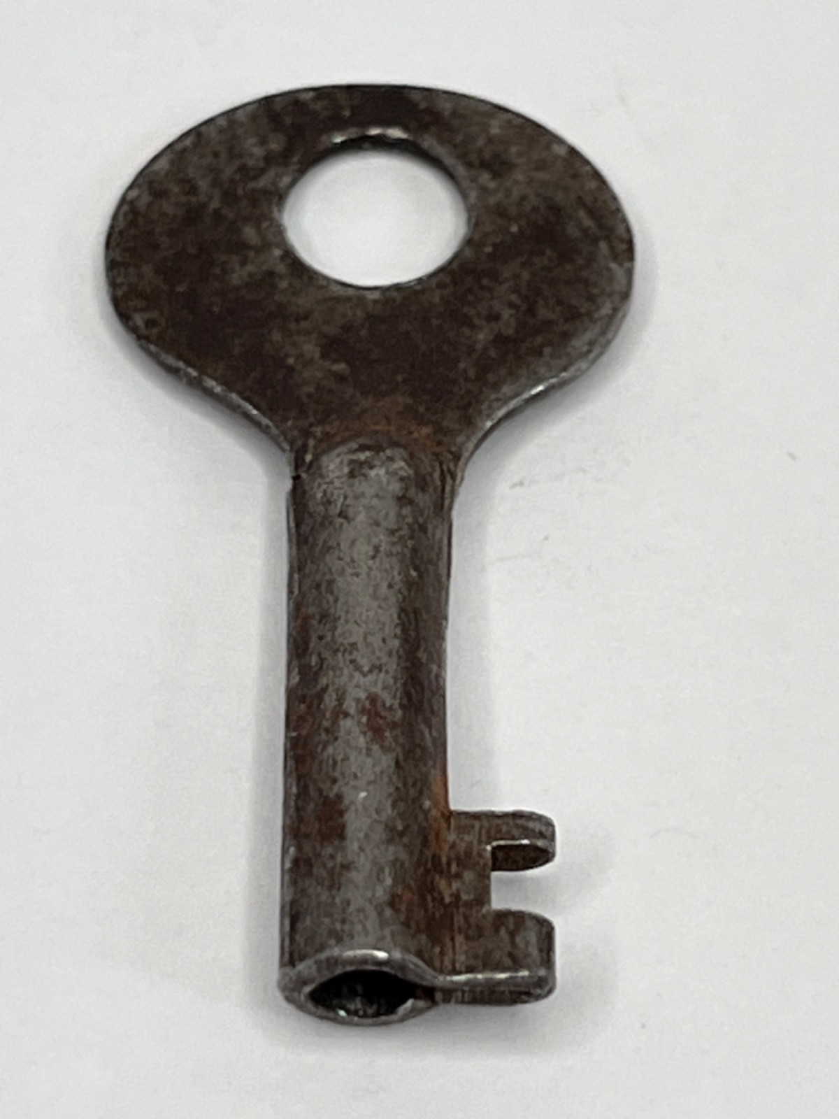 Antique Open Barrel Skeleton Key Steel Furniture Trunk Cabinet Lock SLX