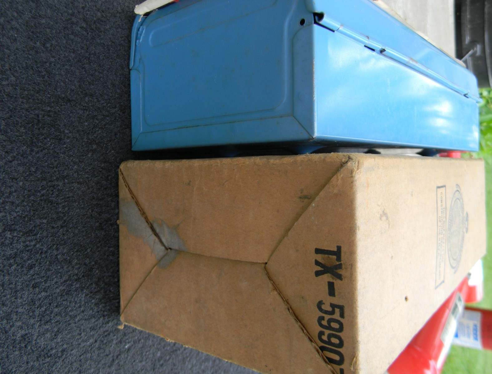 Rare Promo Vtg 1956 1950’s BernzOmatic Propane Torch Kit TX-10 Metal Case & Box
