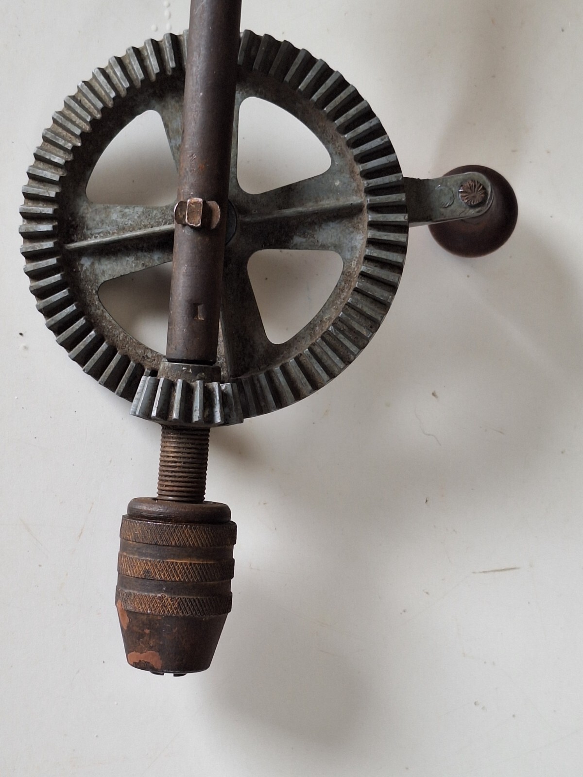 Newton 2 Manual Hand Crank Drill U.S.A. 11 Inch