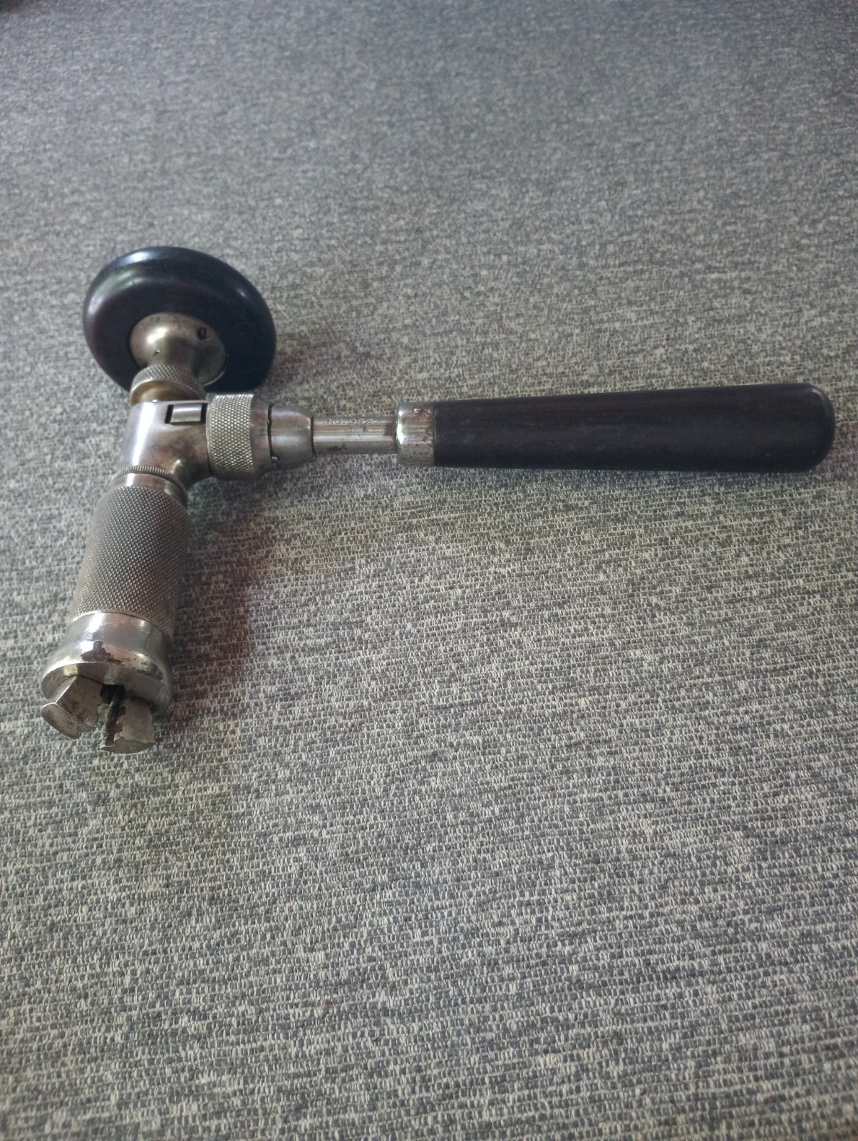 Antique/Vintage Stanley No.982 Ratcheting Corner Brace Drill