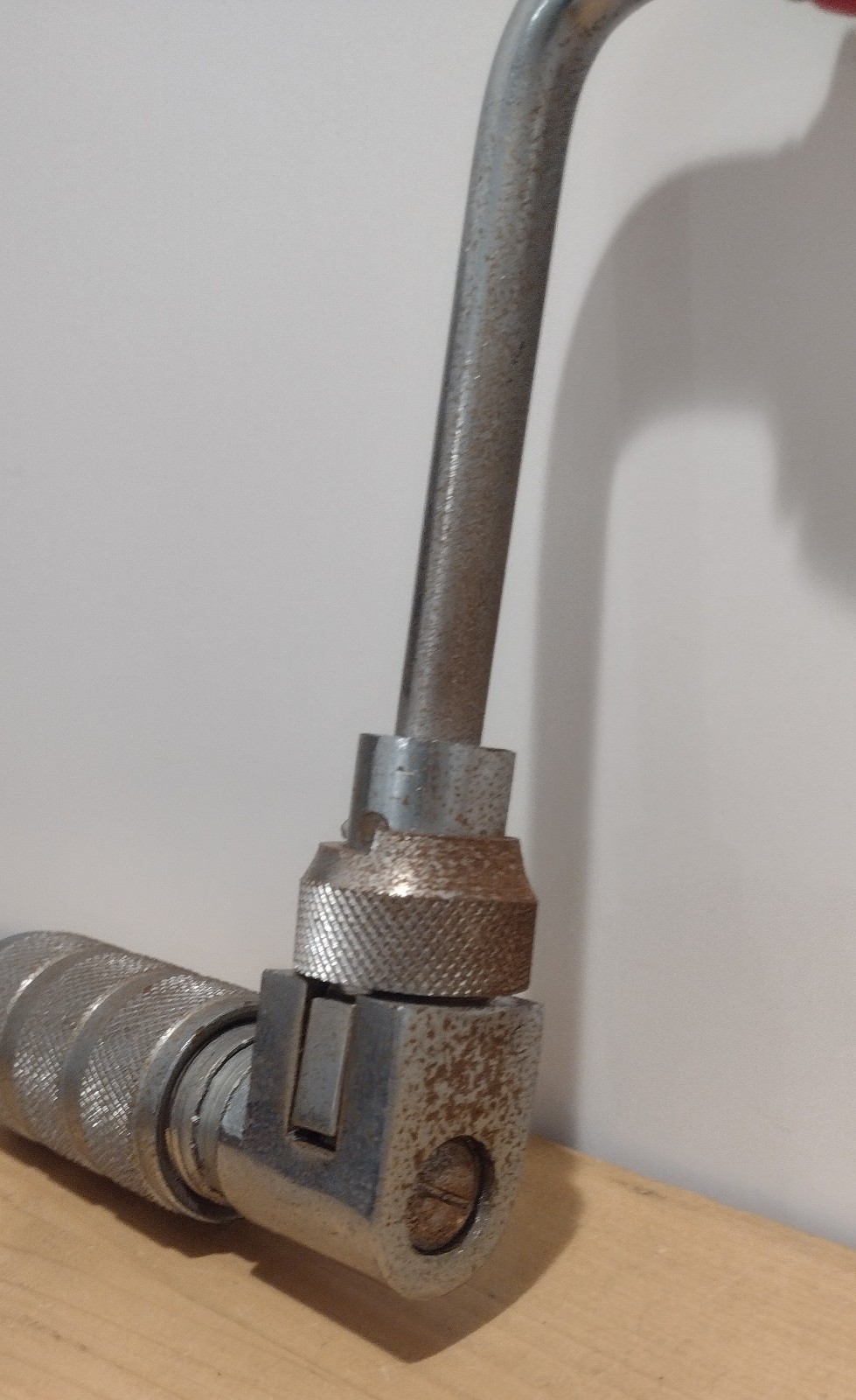 Great Neck 12″ Ratcheting Brace & Bit Woodworking Carpentry tool Hand Spin Drill
