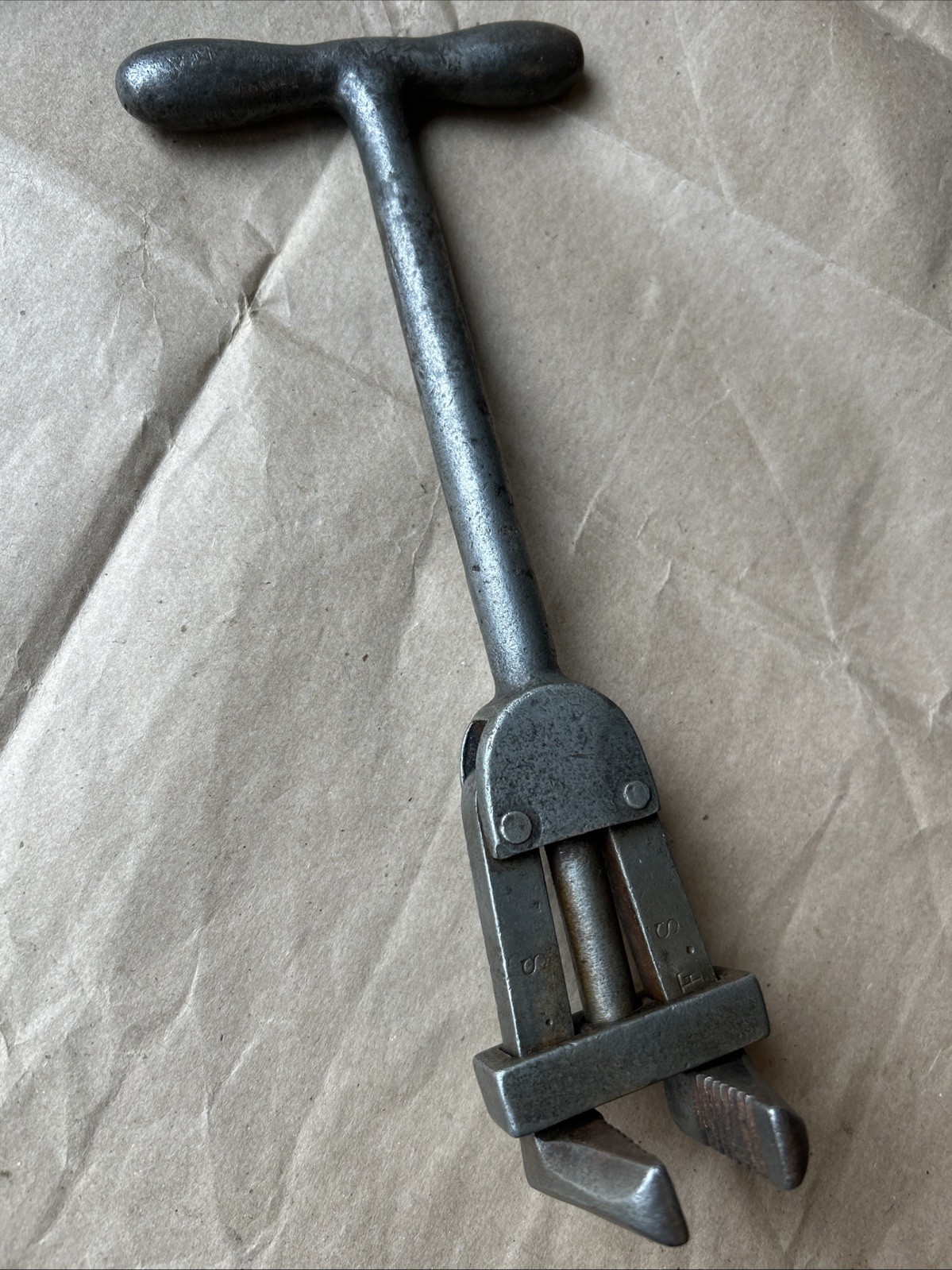 Very Early F.S. Adjustable Basin Wrench Clean Early TRIMO?
