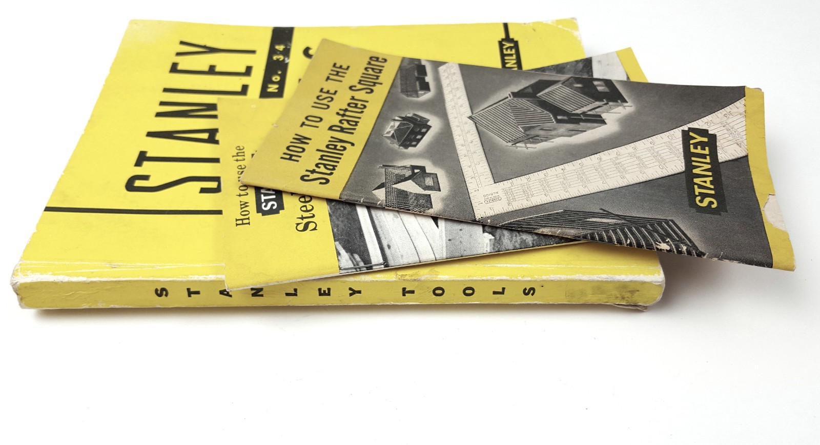Stanley Tools Catalog No. 34 1958 Edition and 2 How To Use Squares Booklets 60’s