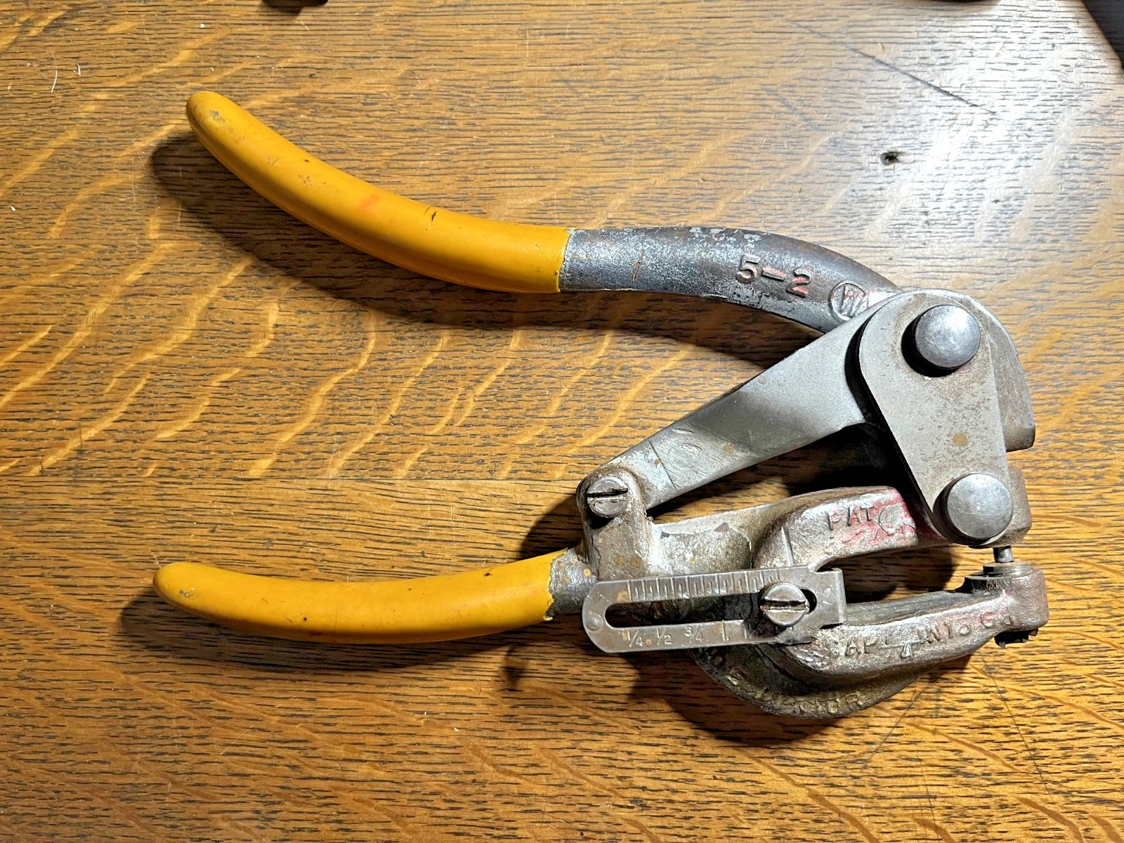 Vintage Whitney-Jensen PUNCH No. 5 Jr. Complete in Case