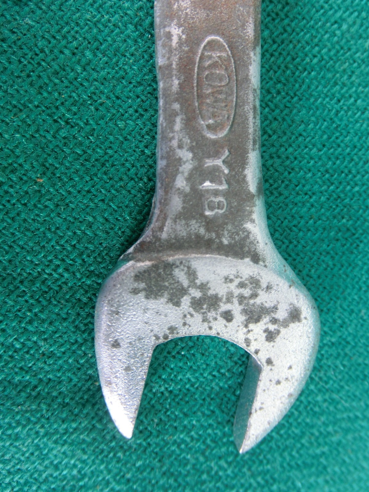 Vintage HONDA Motorcycle 14x17mm Wrench – marked HM/KOWA