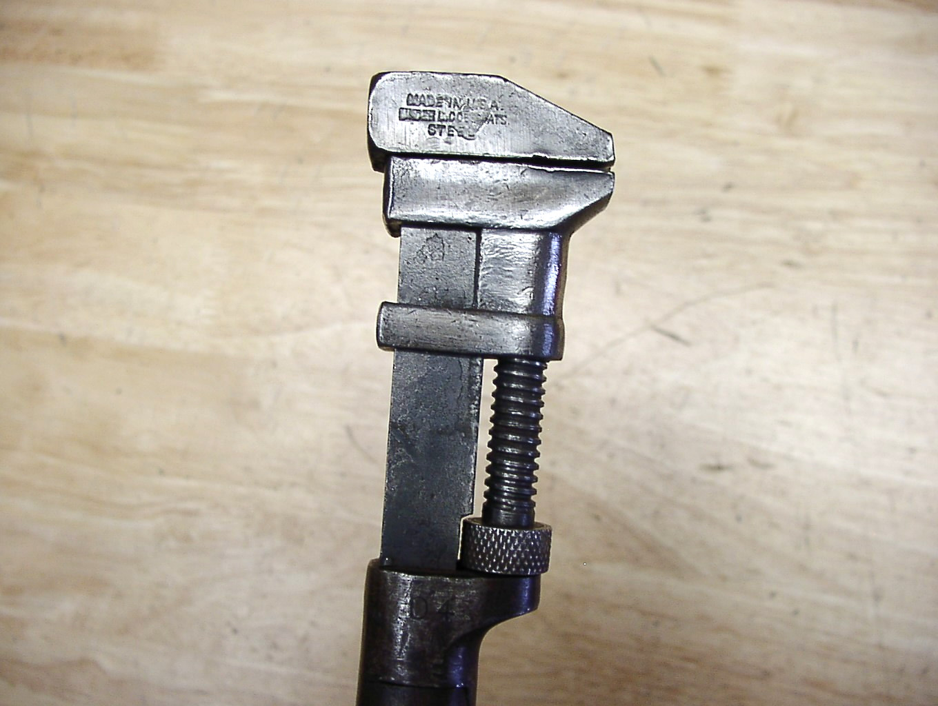 Antique Coes Wrench Co. Perect Handle Monkey Wrench,6-1/2″,15/16″ Capacity,XLINT