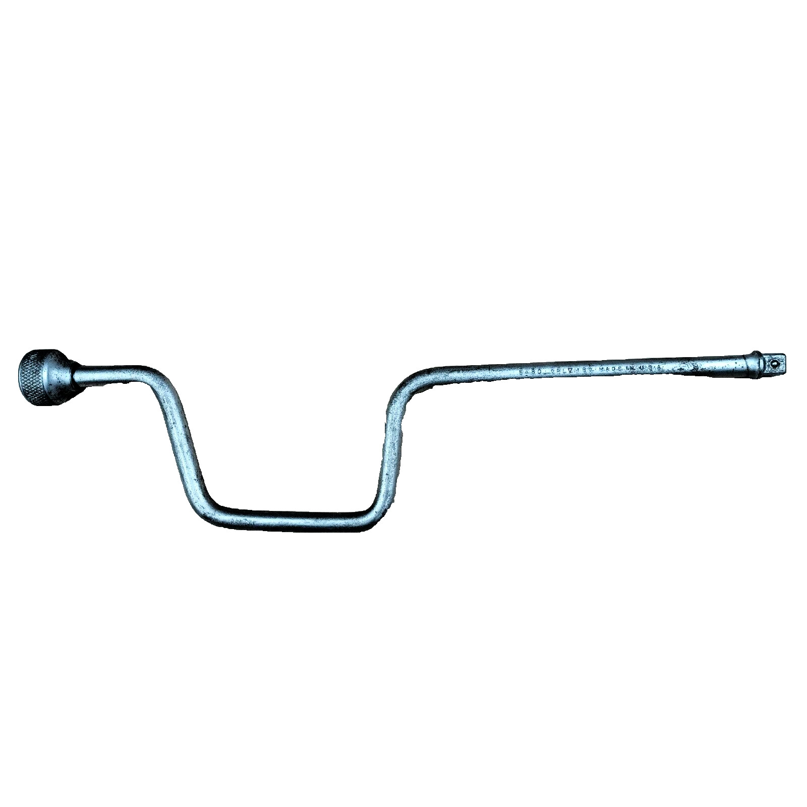 Vintage Plvmb Plomb Plumb Speed Wrench 18″ Length – 1/2″ Drive No. 5480