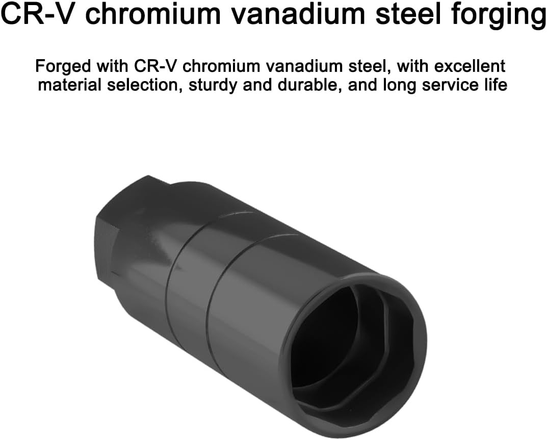Car Oil Pressure Sensor Socket 6 Point Automotive Black Universal Opening