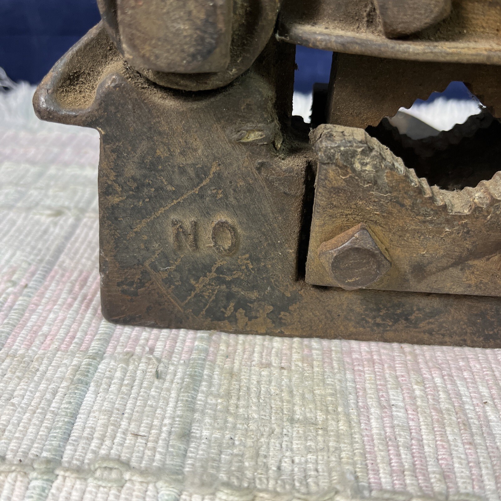 Vintage Reed Manufacturing Pipe Vise Pat. Aug 11, 1914 No. 71 Erie, Pa.