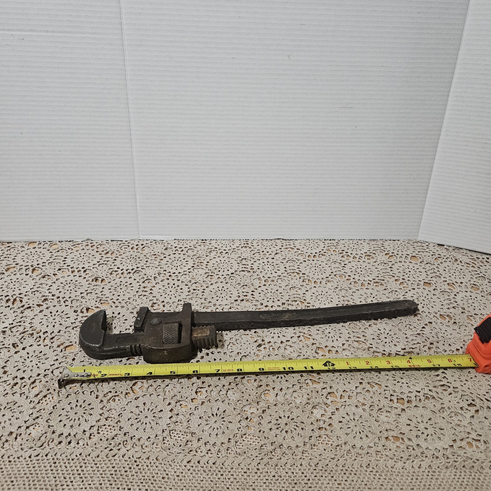 Vintage Wrench 16″ Unable To Read Brand