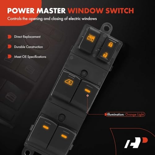 Master Power Window Switch Compatible with Subaru Forester 2011 2012 2013,