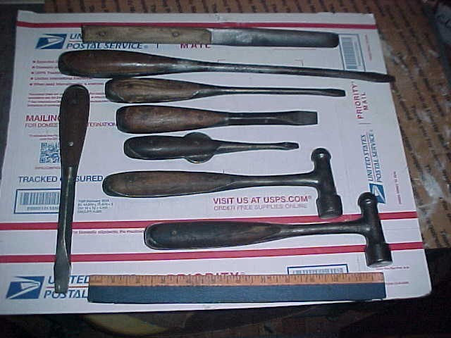 H.D. SMITH Perfect Handle Lot: Hammers Screwdrivers Matchless Tire Iron 8 Tools