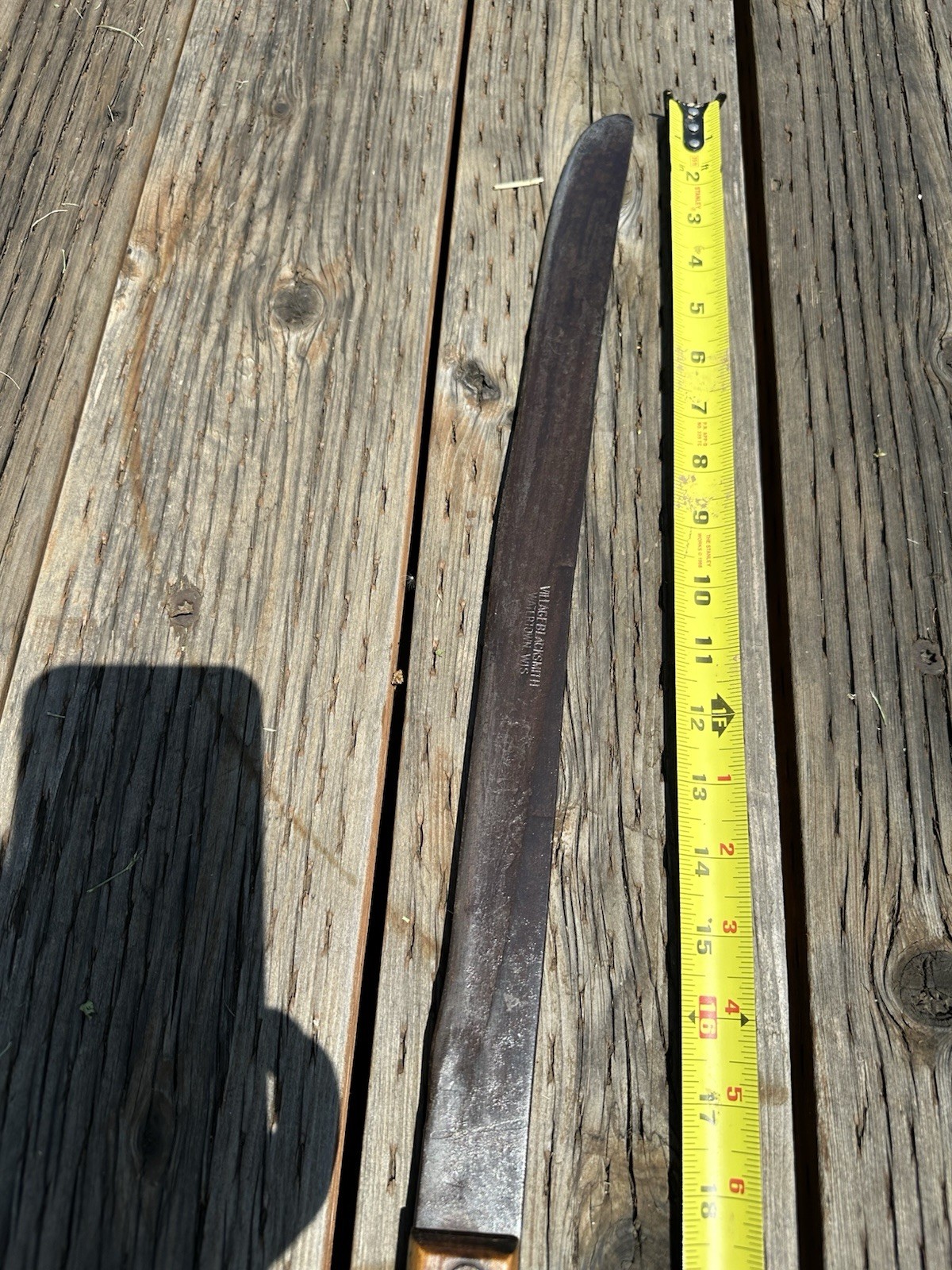 Antique Village Blacksmith Watertown Wisconsin Machete