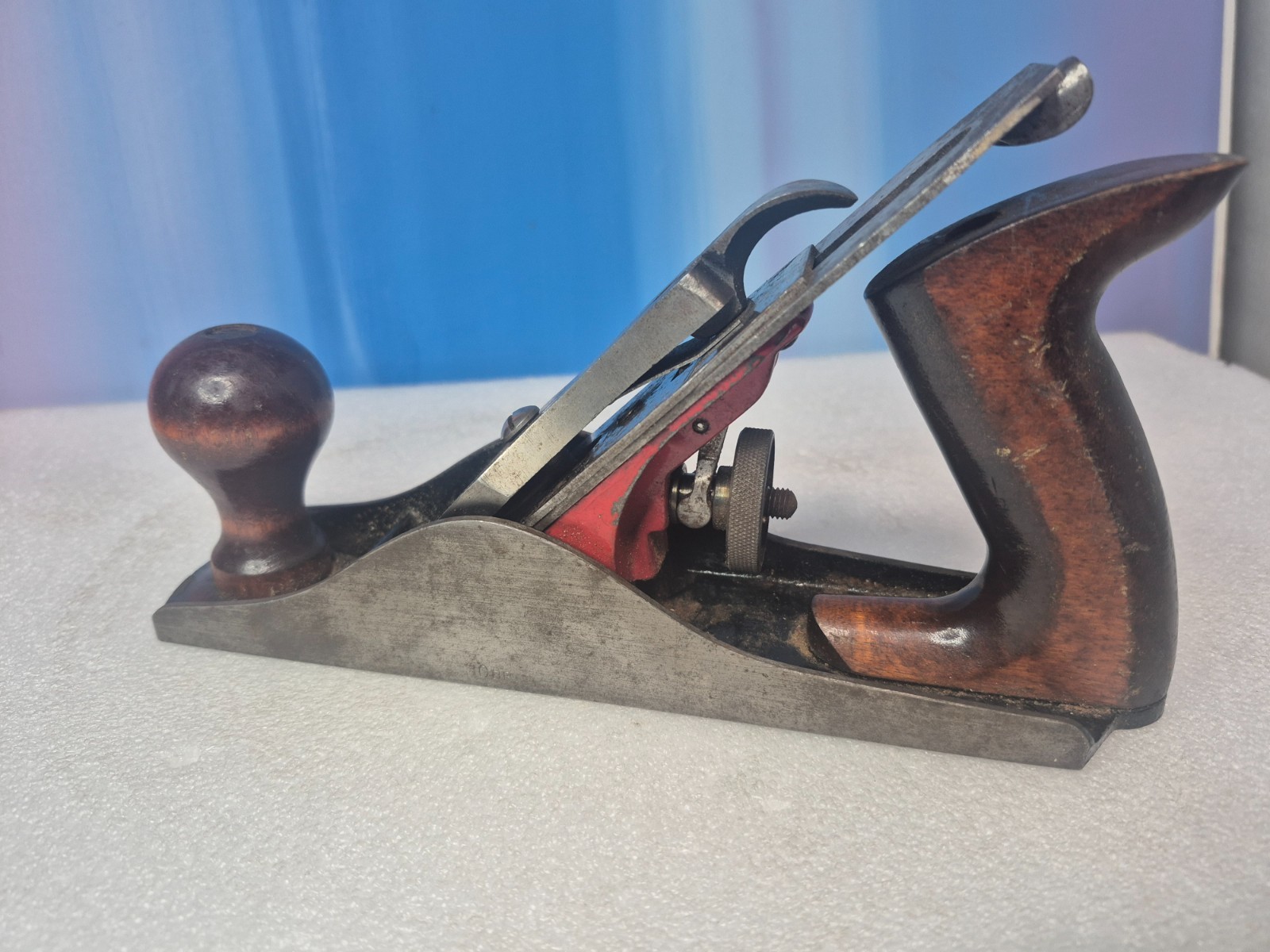 Vintage Craftsman 9″ Hand Plane with Early Blue Oval Logo 3CBB