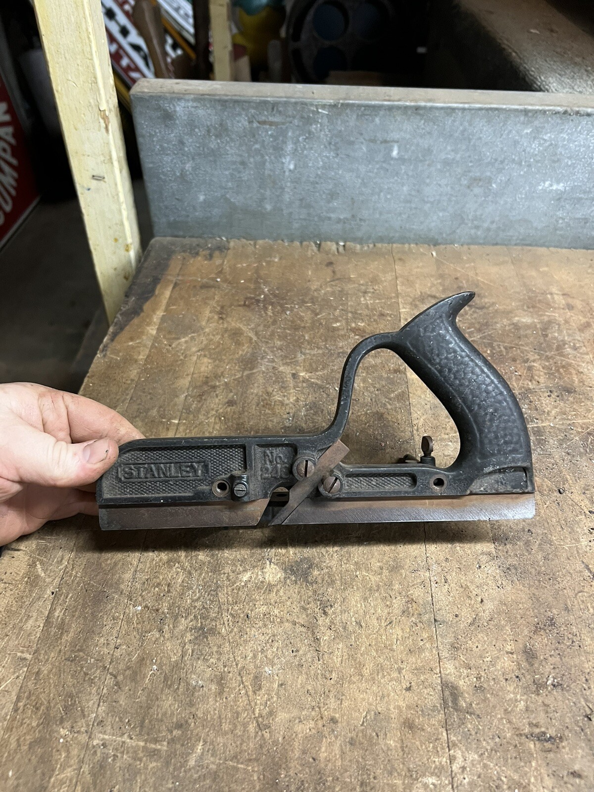 Vintage Stanley No 248 Weather Strip Plow Metal Hand Block Plane Tool Parts USA