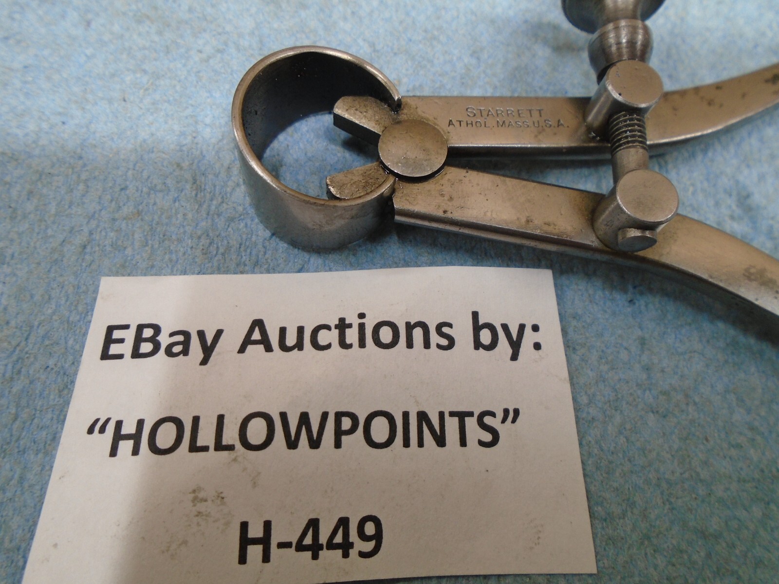 Starrett No. 80 Vintage 4″ Outside Yankee Spring Thread Calipers Machinist H449