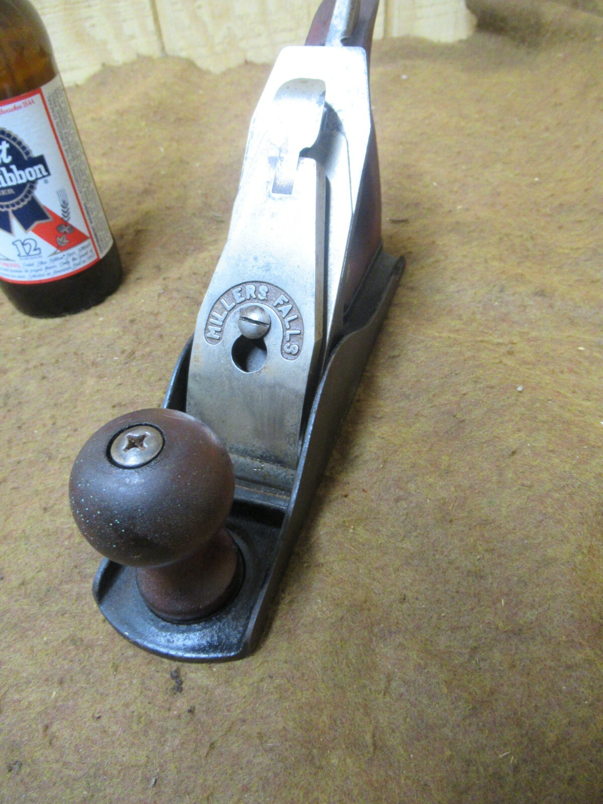Millers Falls 8B Plane,Handle Assy(ONLY)hardwood,late style~NICE🤠🤠MF4.21.22RL