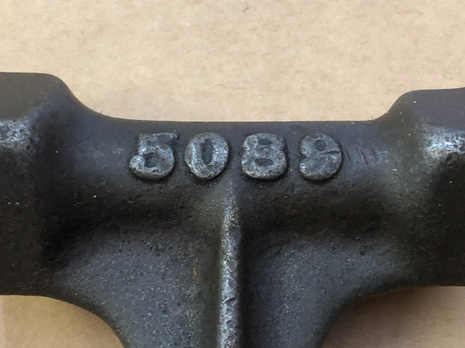 Antique AVERY 5089 Multi Size Plow Socket Wrench Tractor Implement Farm Tool