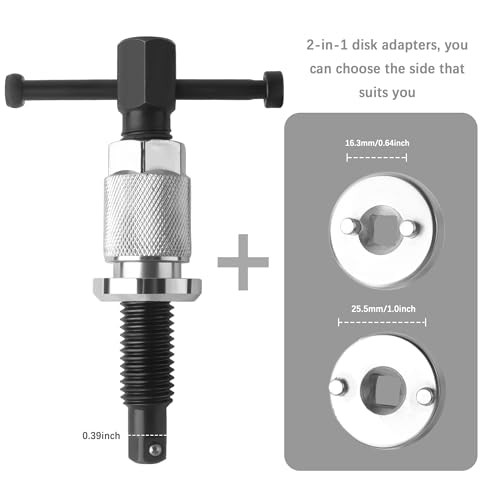 Brake Caliper Compression Tool Set,Chrome-Plated Steel Brake Caliper Tool 5PCS