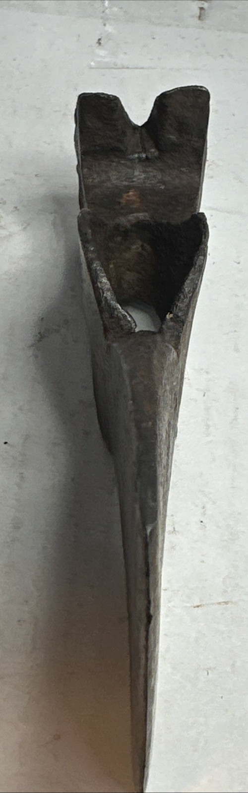 Antique Unbranded Hatchet Head 5-1/4″ Long 15oz Carpenters Axe Stamped #1