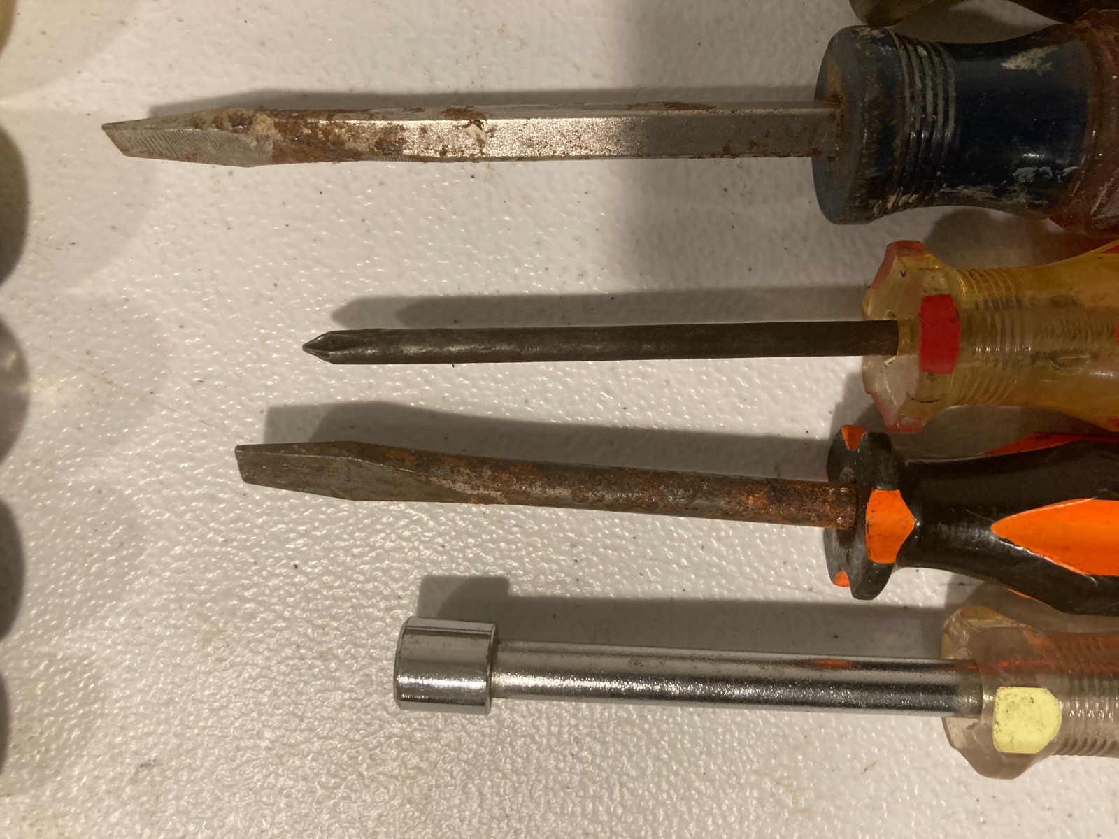 Vintage Screwdriver Set Lot Stanley Craftsman Pittsburgh Ace Credo Tools USA
