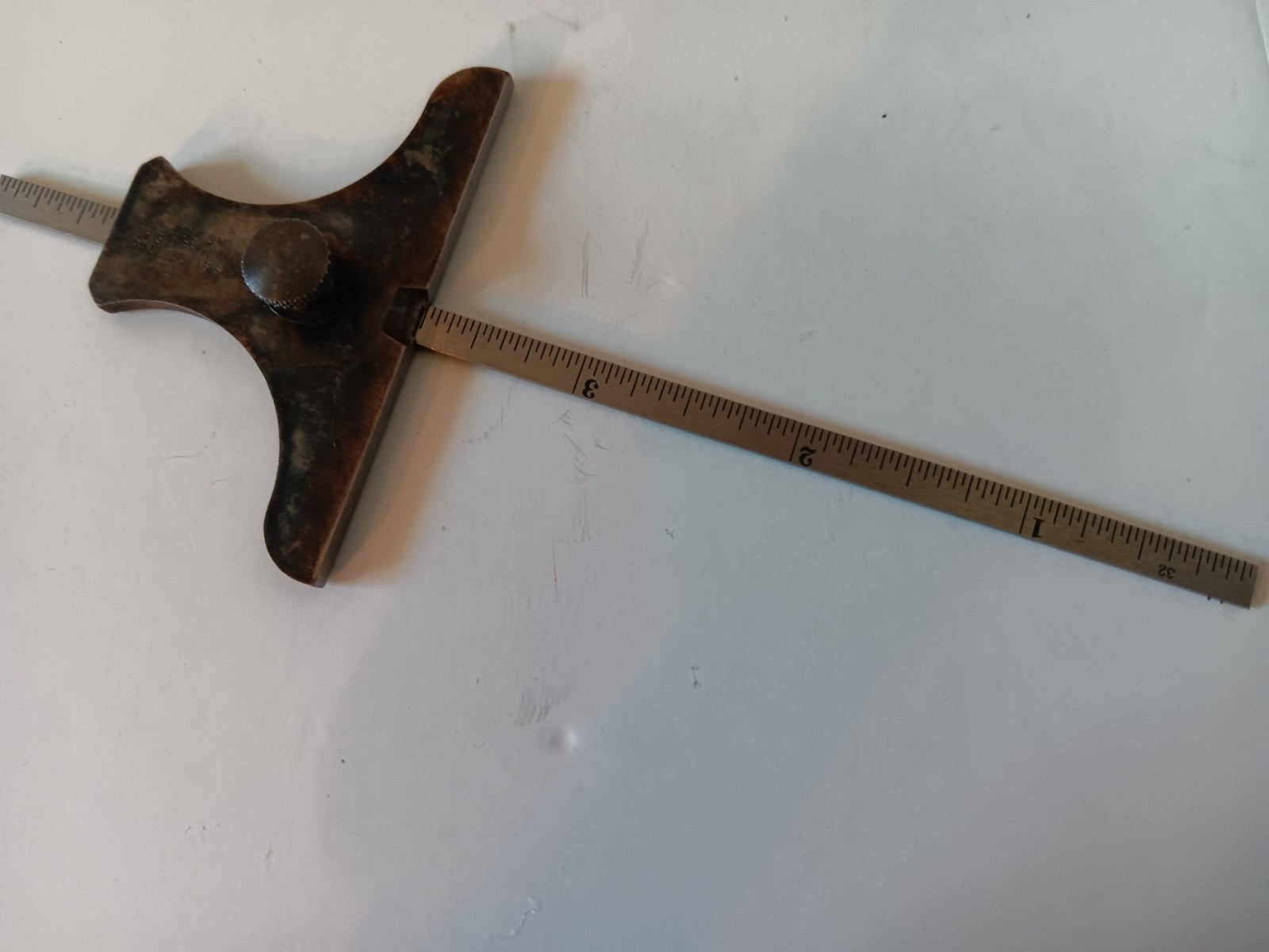 Starrett No.237 Depth Gage with 6 Inch Rule No.610N