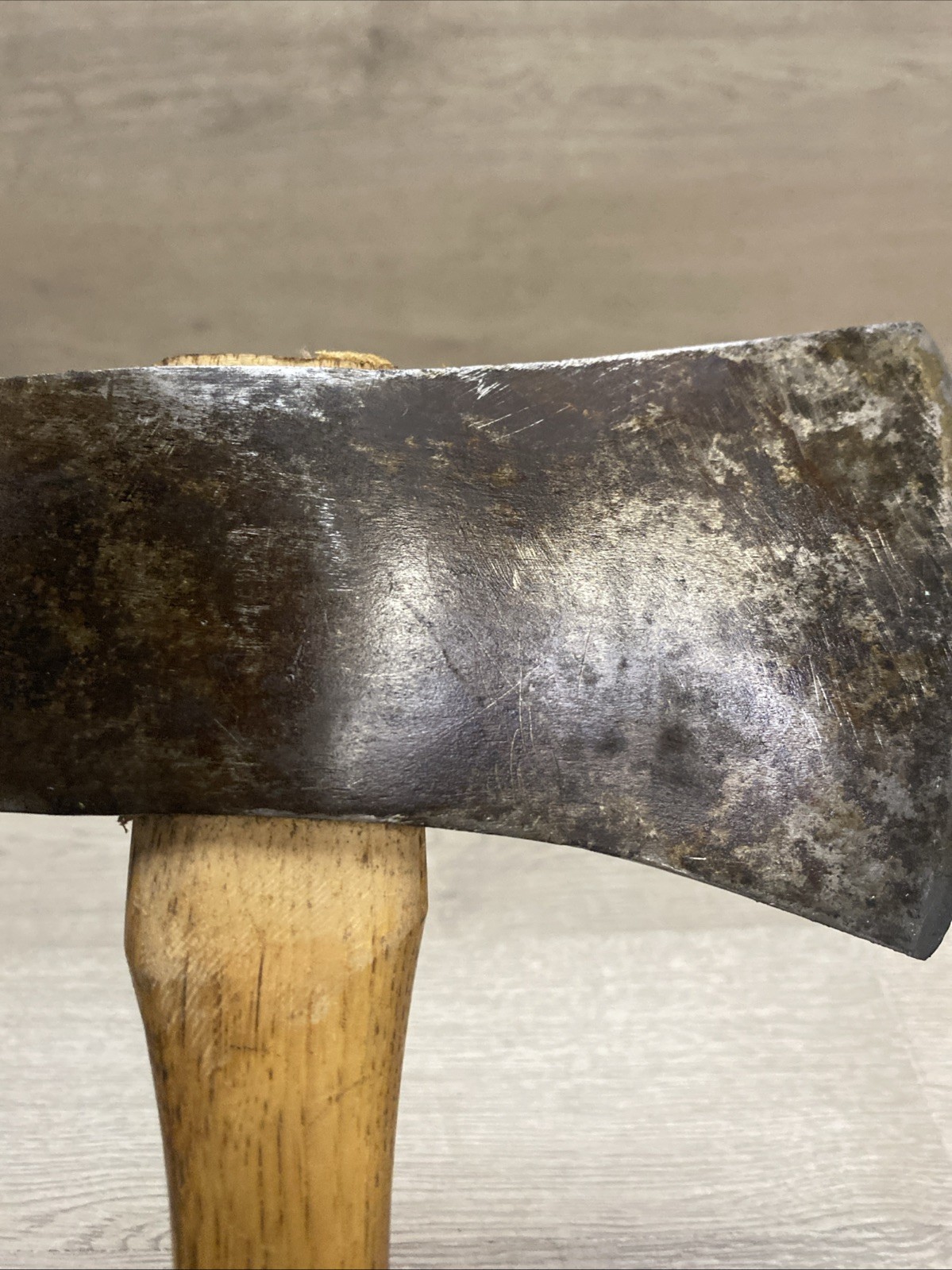 Vintage Marshall-Wells hardware Zenith Hatchet. Cold Test With Handle